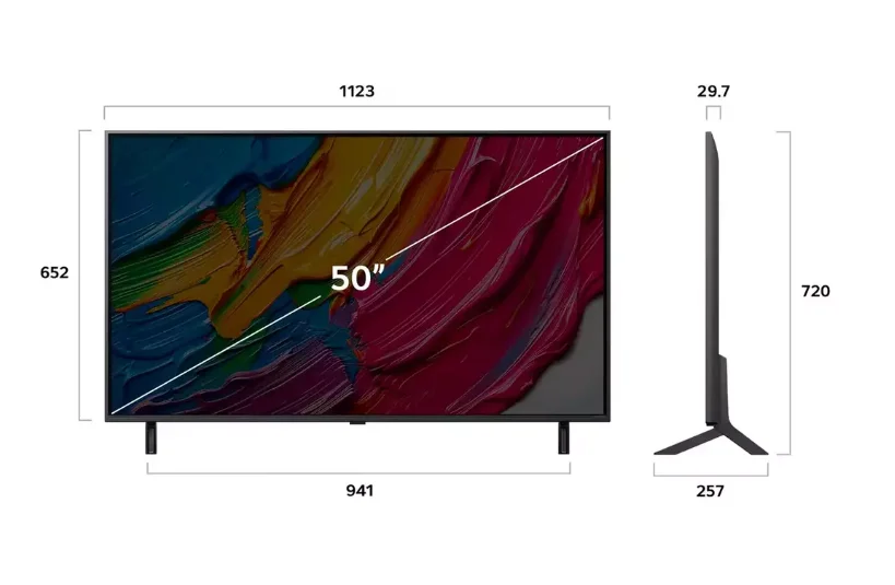 Телевизор 43" LG 43QNED80A6A Black купить,0