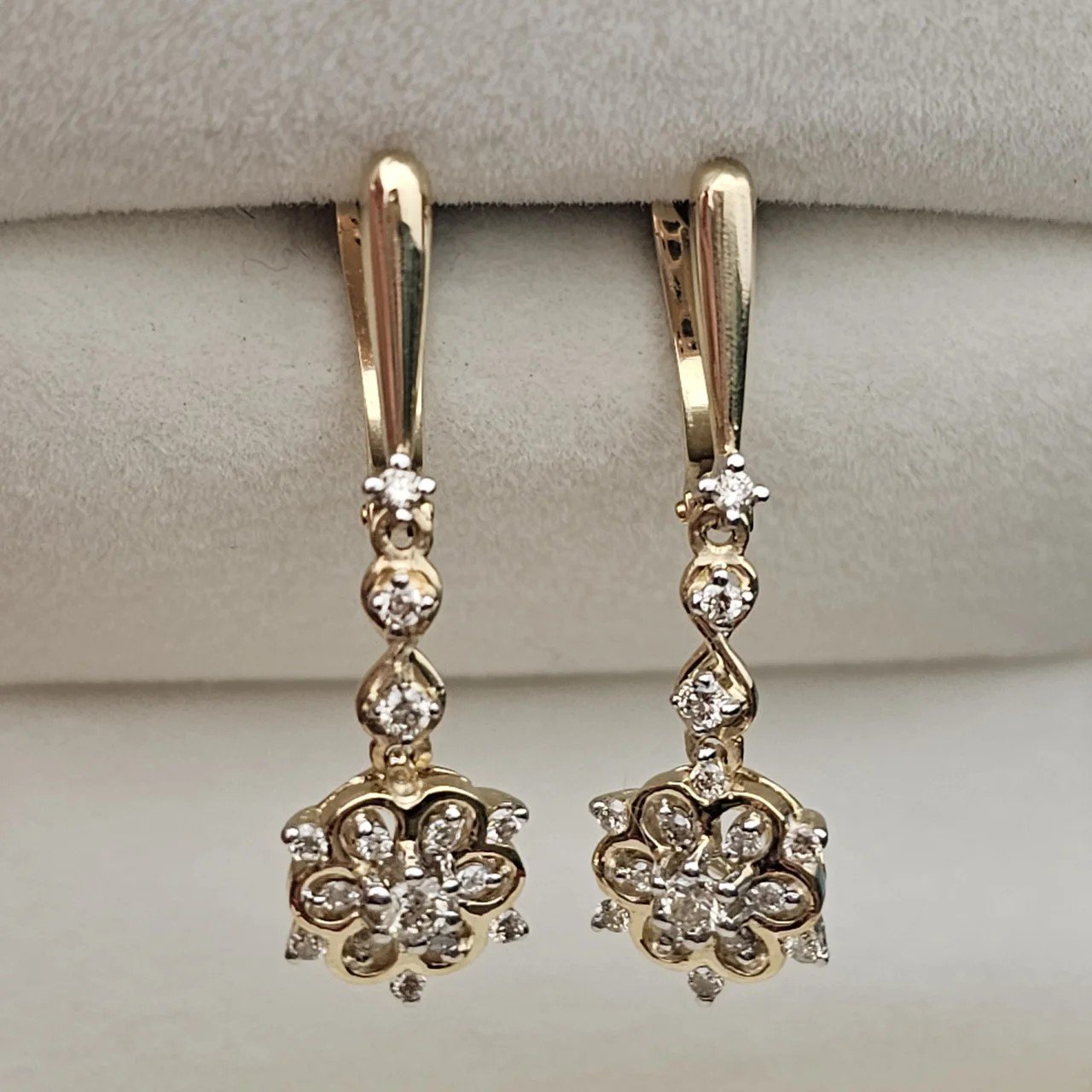 Серьги Deimantas 109892762 4,61гр 0,41ct. купить,NaN