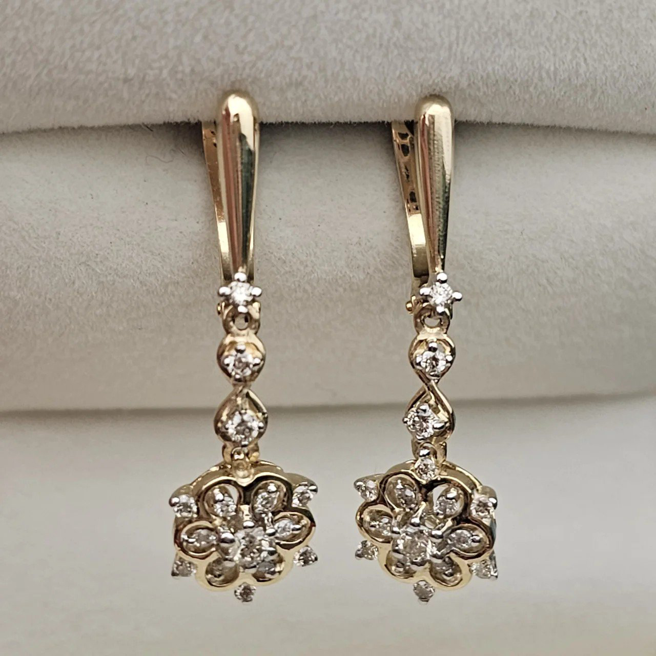 Серьги Deimantas 109892762 4,61гр 0,41ct. купить,NaN