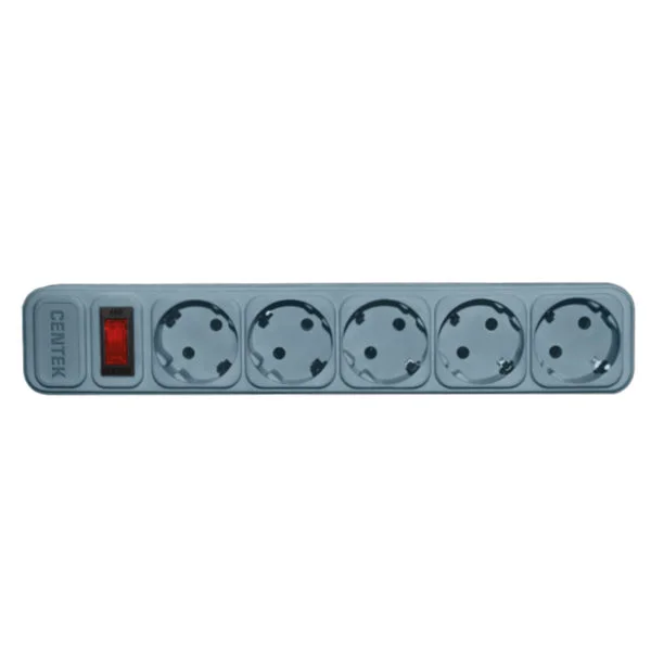Сетевой фильтр Centek СТ-8900-5-4,5 4.5м серый купить,NaN
