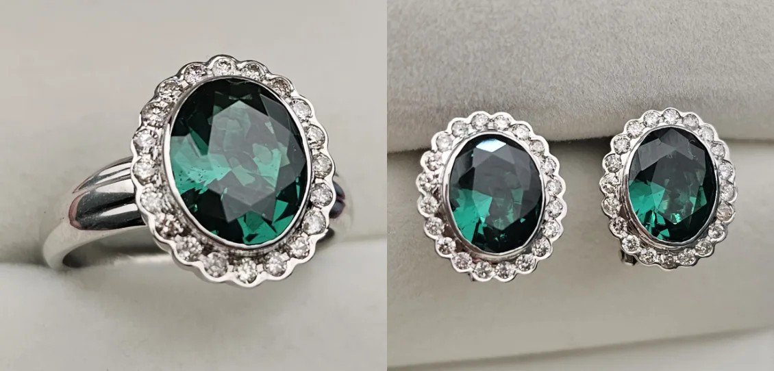 Комплект Deimantas 109898066 17,5р 0,24ct 0,49ct. купить,NaN
