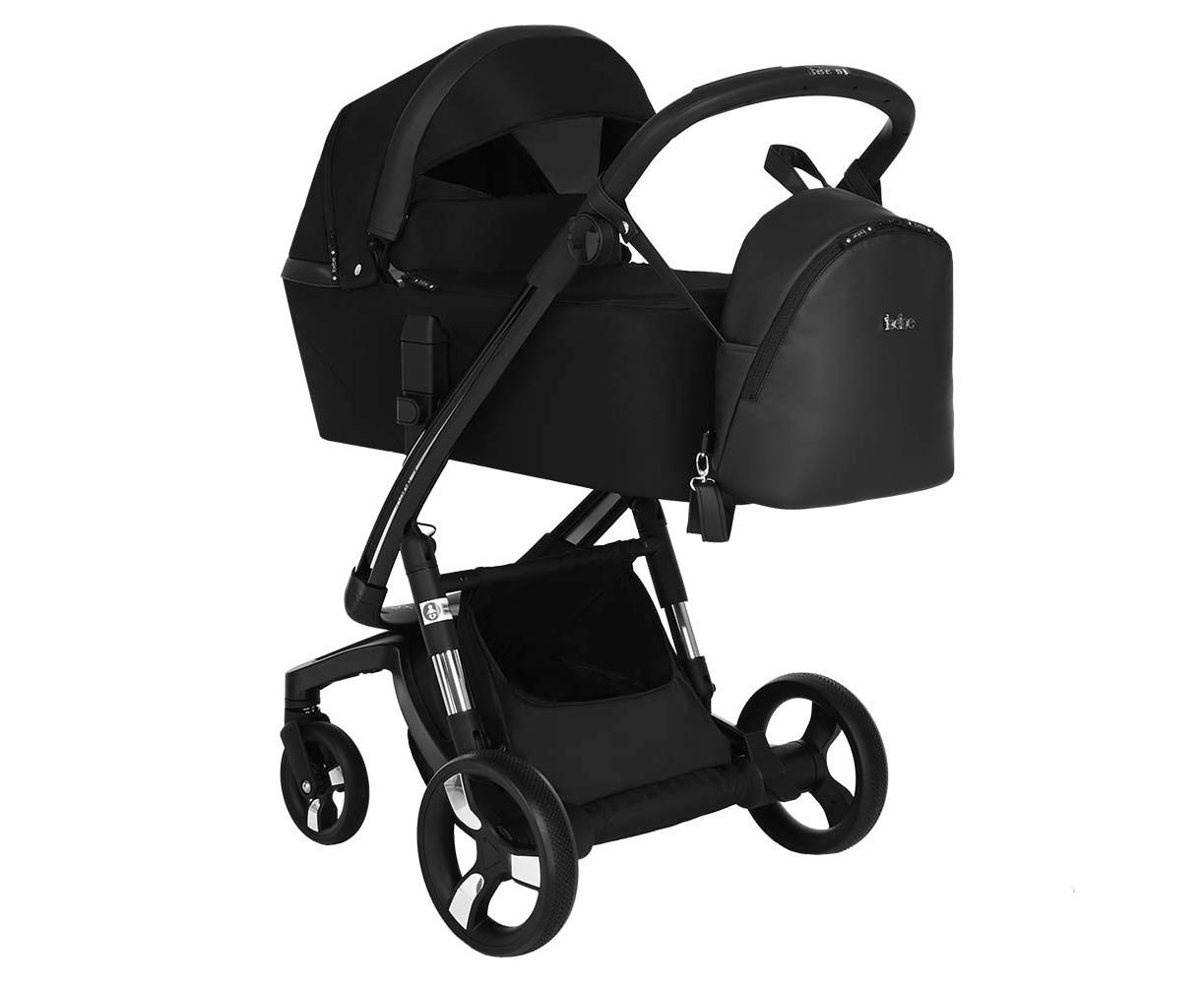 Коляска 2 в 1 Ibebe I-Stop Black/Black купить,NaN