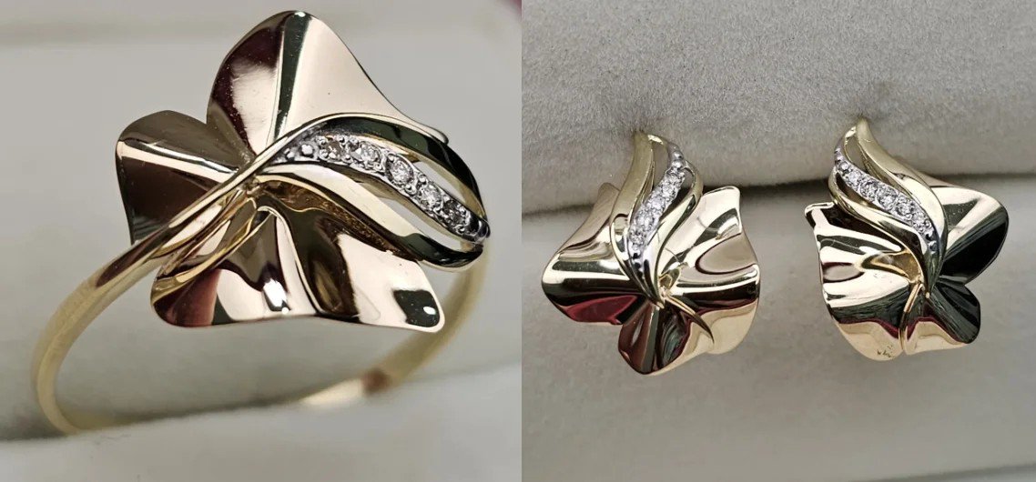 Комплект Deimantas 109858178 19р 0,054ct 0,08ct. купить,NaN