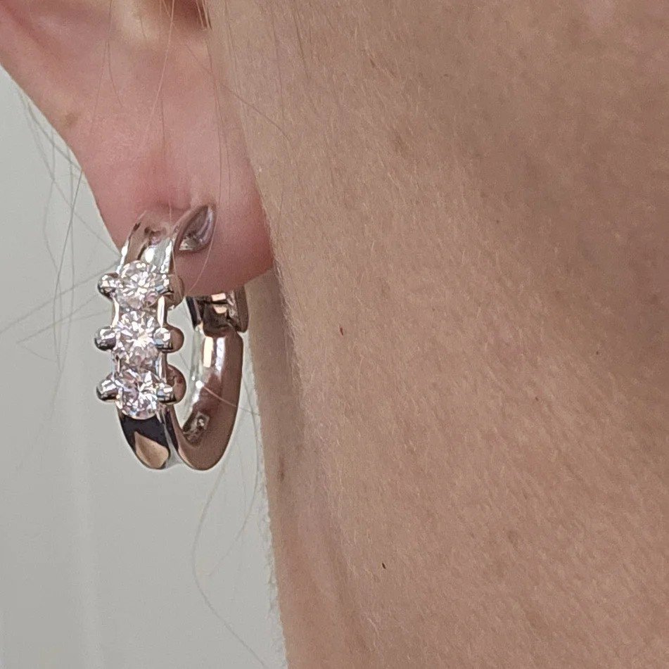Серьги Deimantas 109892033 15,96гр 1,44ct. купить,NaN