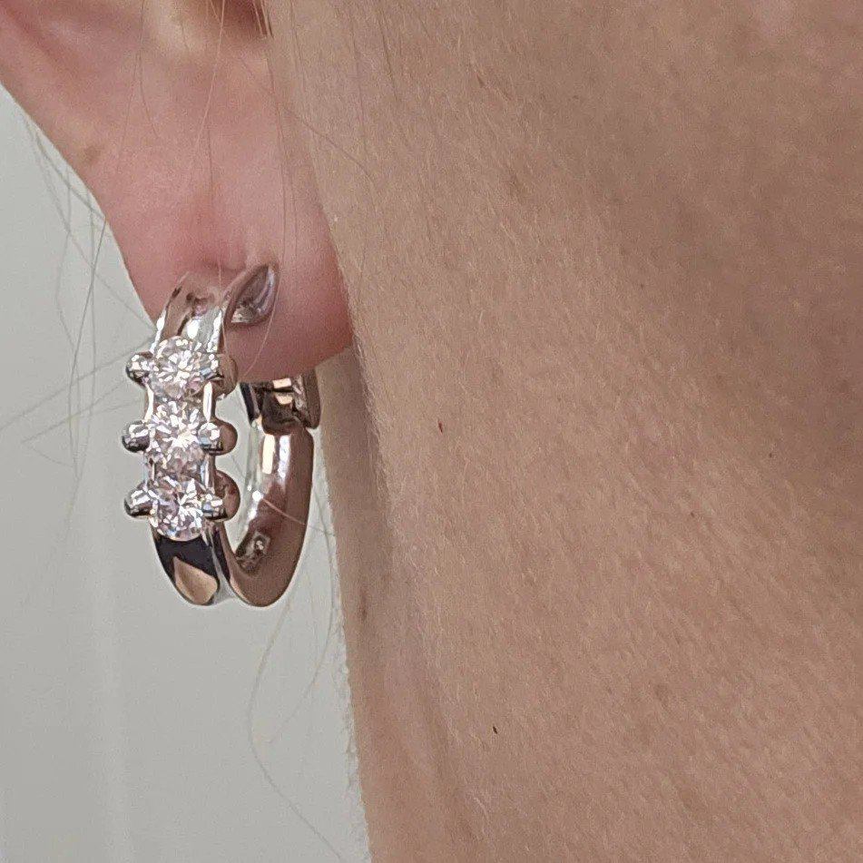 Серьги Deimantas 109892033 15,96гр 1,44ct. купить,NaN
