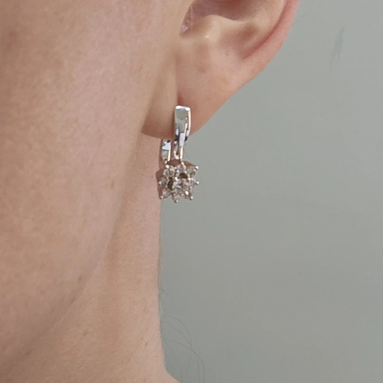Серьги Deimantas 109857558 4,67гр 1,00ct. купить,NaN