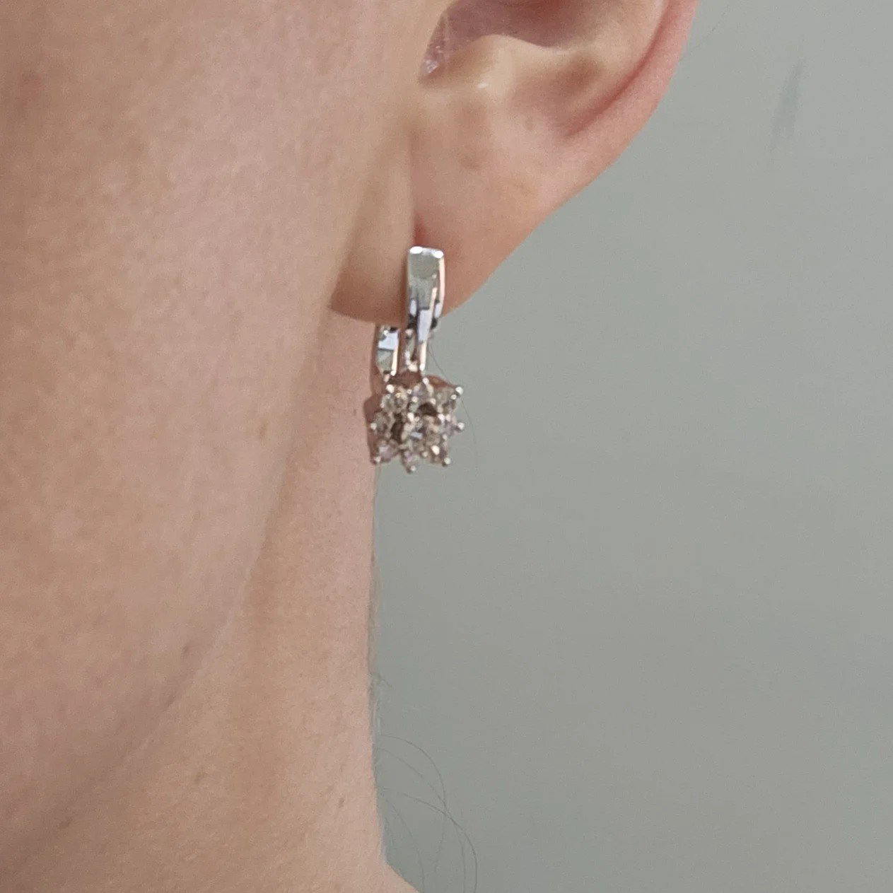 Серьги Deimantas 109857558 4,67гр 1,00ct. купить,NaN