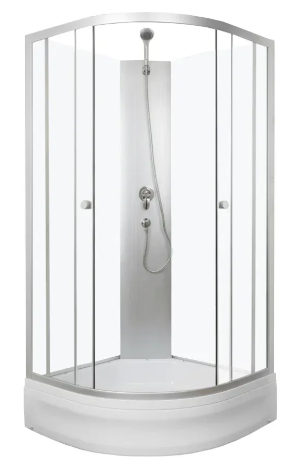 Душевая кабина River Nara Eco Б/К 90/24 90х90х206см хром