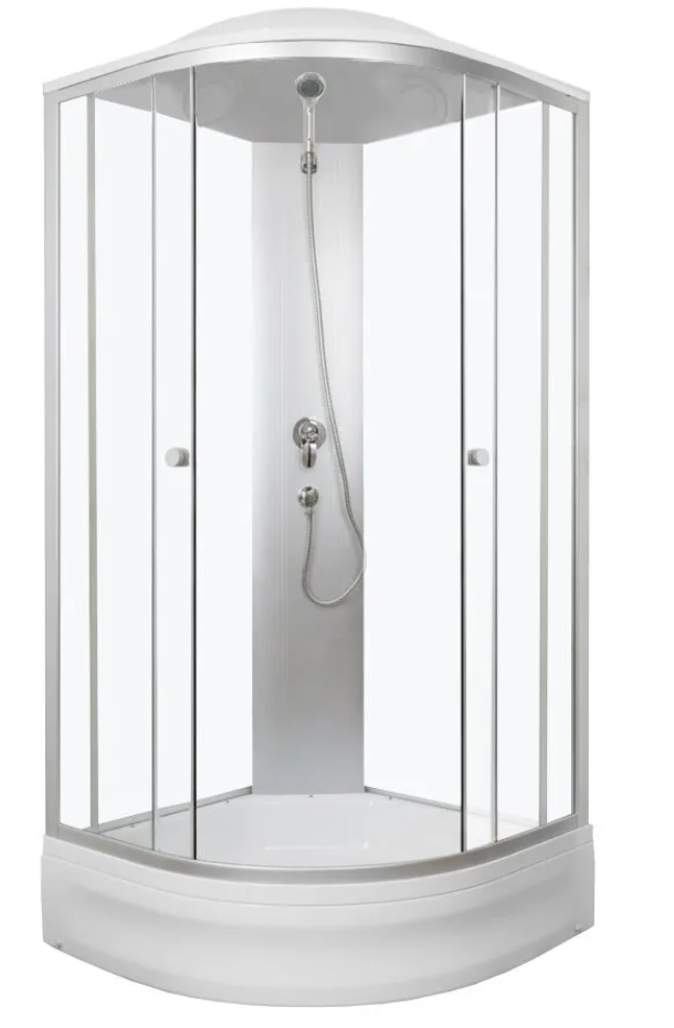 Душевая кабина River Nara Eco 90/24 90х90х210см хром купить,NaN