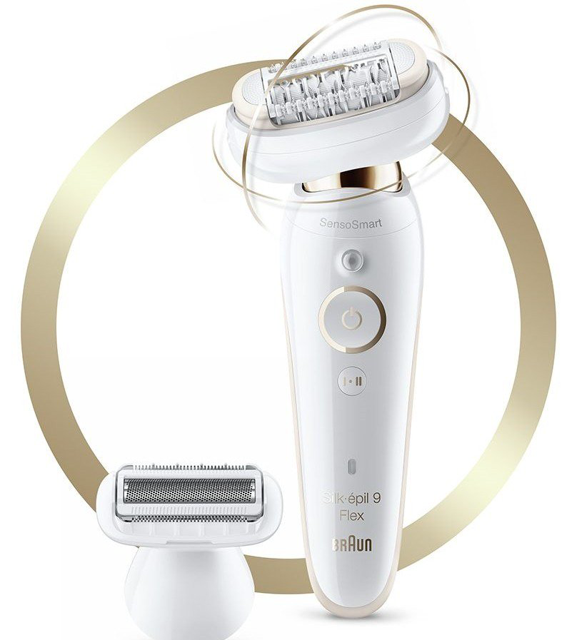 Эпилятор Braun SES 9002 белый купить,NaN
