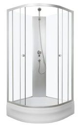Душевая кабина River Nara Eco Б/К 90/24 90х90х206см хром