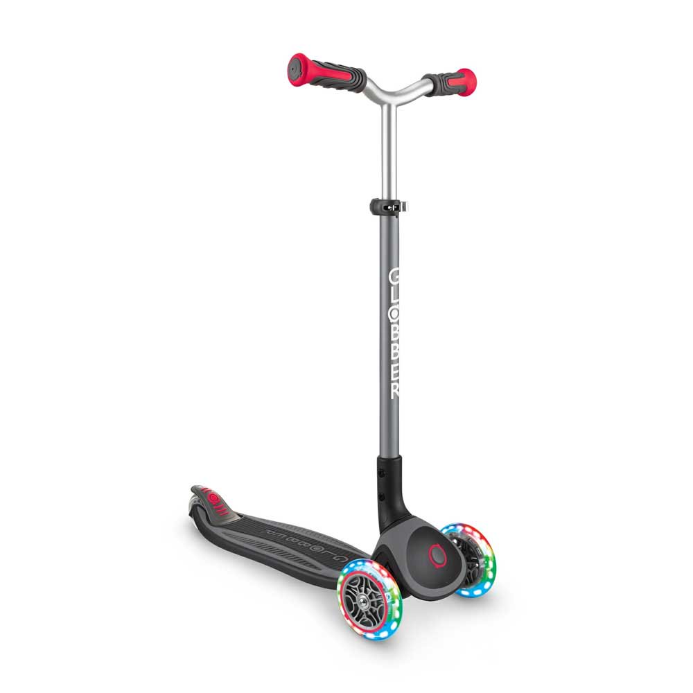 Cамокат Globber Master Light 662-120 черно-розовый