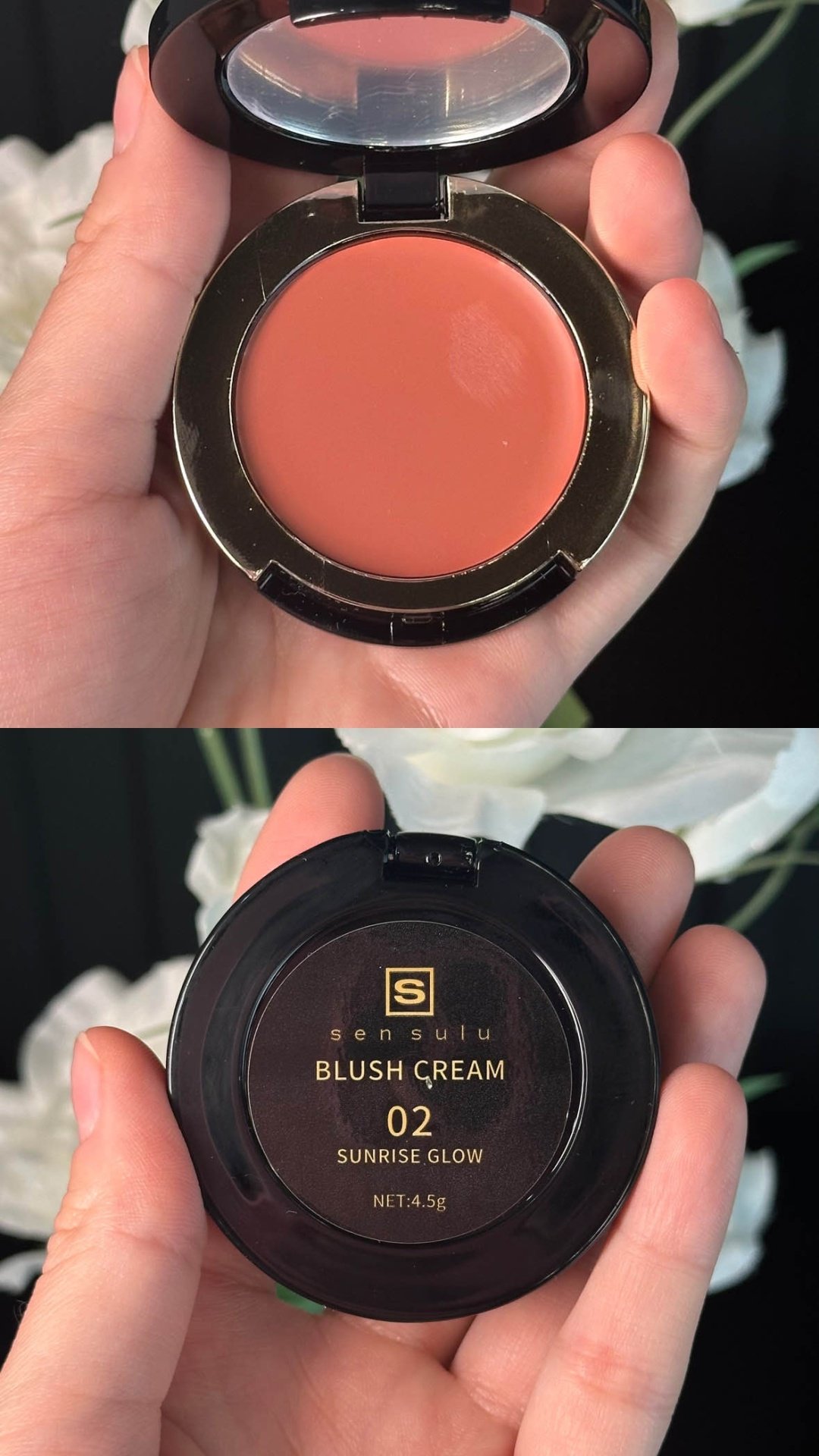 Sen Sulu blush cream румяна 02 sunrise glow