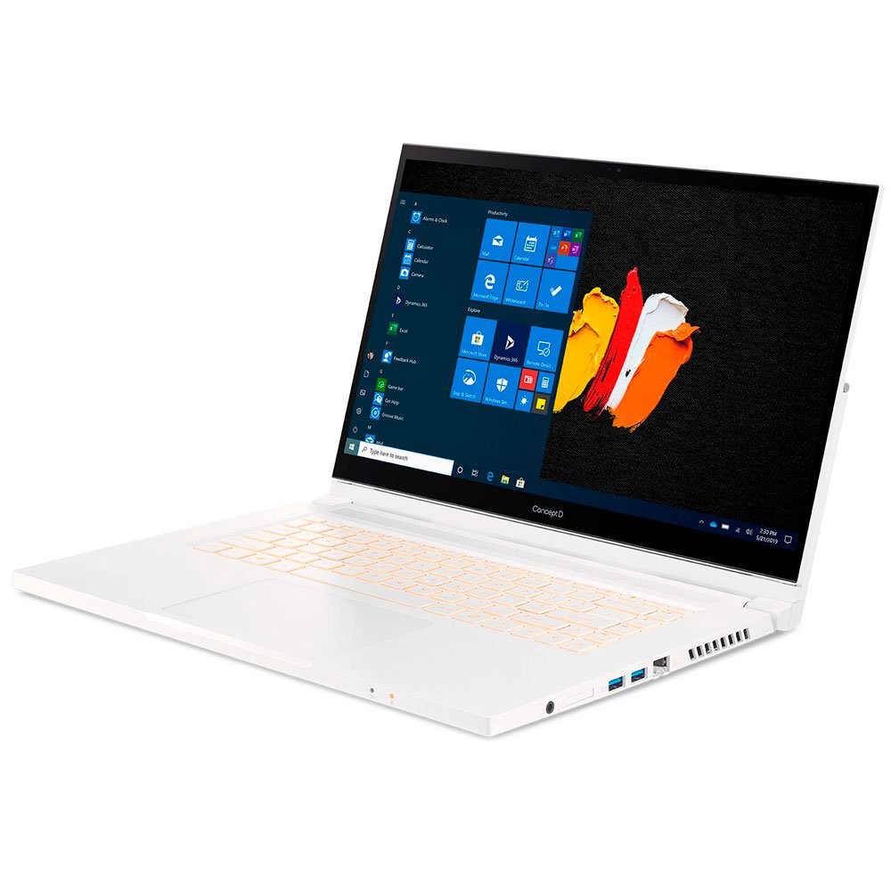 Ноутбук Acer ConceptD 3 Ezel CC315-72G 15.6" NX.C5NER.001 White купить,NaN