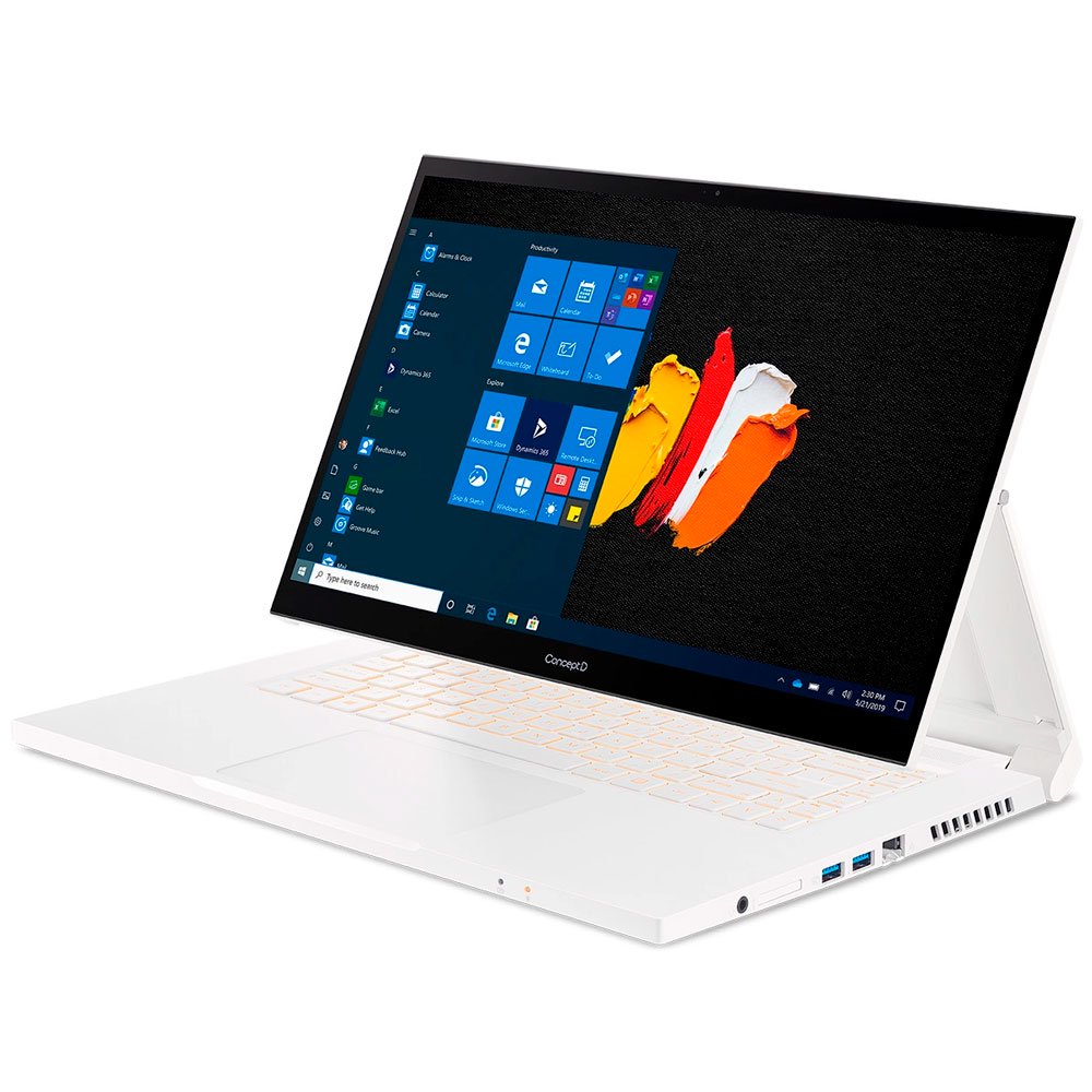Ноутбук Acer ConceptD 3 Ezel CC315-72G 15.6" NX.C5NER.001 White купить,NaN
