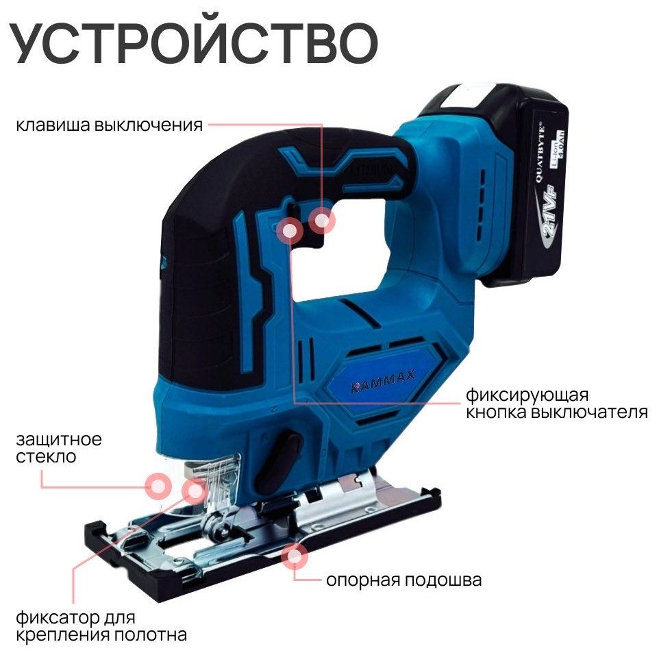 Электролобзик RAMMAX RMlob купить,NaN