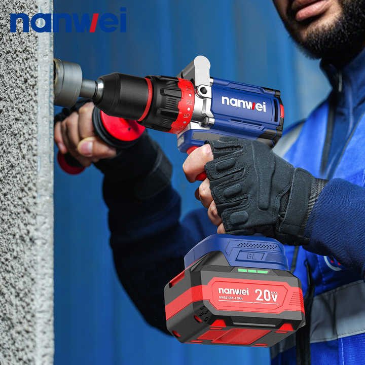 Nanwei дрель-шуруповерт NW-D8218C 20 В купить,NaN