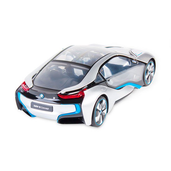 Радиоуправляемая машина Rastar 1:14 BMW i8 49600-11S серебристая  купить,NaN
