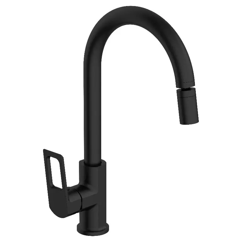 Смеситель для кухни Voda Surf Black SF519BAR черный купить,47990