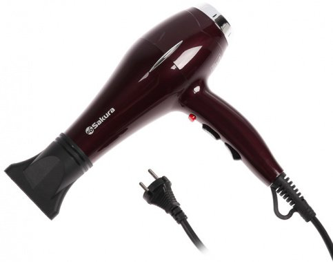 Фен Sakura SA-4037R Professional красный купить,NaN