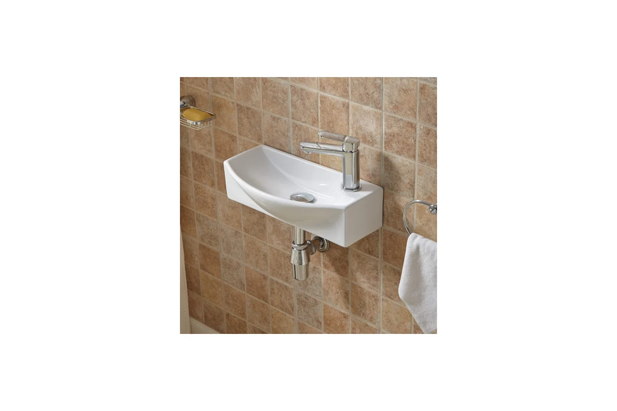Раковина подвесная Weltwasser WW AISBACH 7946 GL-WT R 455х220х130мм белый