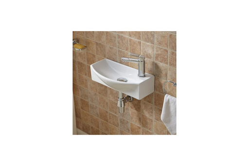 Раковина подвесная Weltwasser WW AISBACH 7946 GL-WT R 455х220х130мм белый