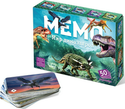 Настольная игра Нескучные игры Мемо Мир динозавров 8083 /48