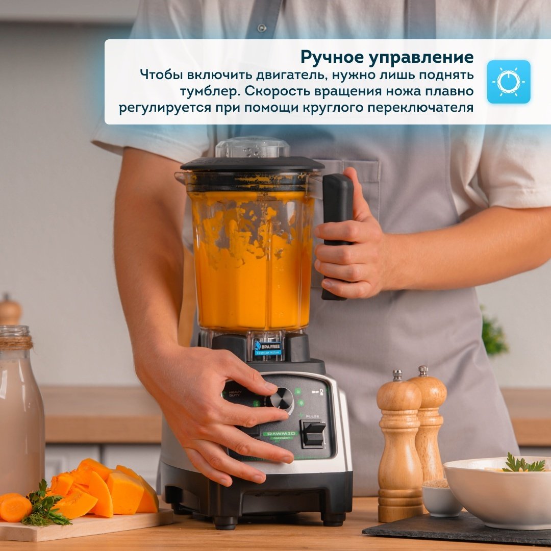 Блендер стационарный Rawmid Dream Greenery 2 BDG-03 черный купить,NaN