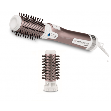 Фен-щетка Rowenta CF9540F0 бело-золотистый купить,0
