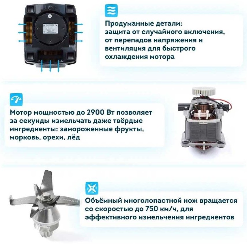 Блендер стационарный Rawmid Dream Samurai BDS-04 BPA-FREE желтый