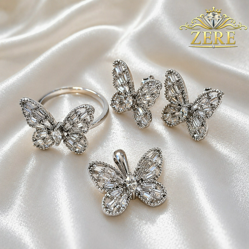 Комплект Zere ZR080417 серебро 9.0гр 18р