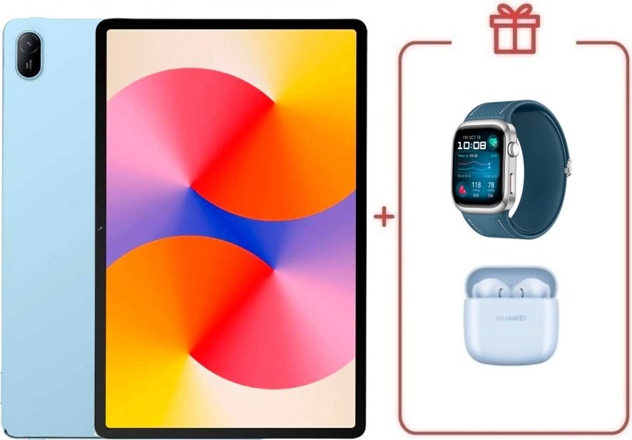 Планшет Huawei MatePad SE AGS6-W09 11 дюйм 8 Гб/128 Гб голубой + подарок купить,NaN