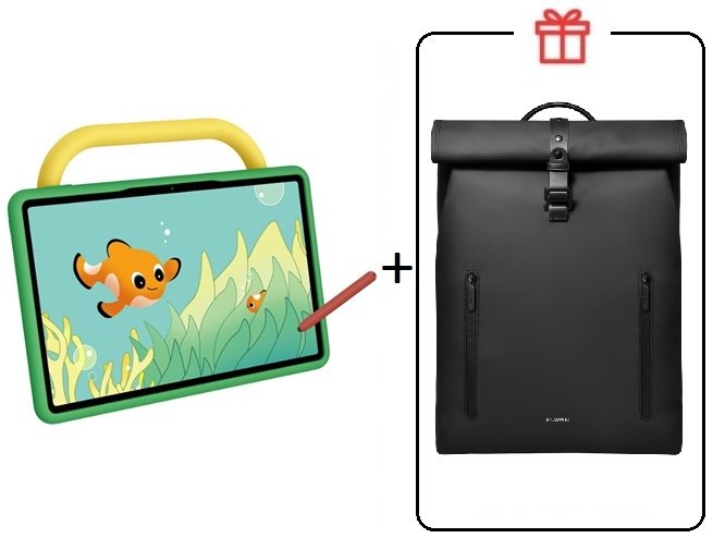 Планшет Huawei MatePad SE Kids Edition 11 дюйм 4 Гб/128 Гб зеленый + подарок