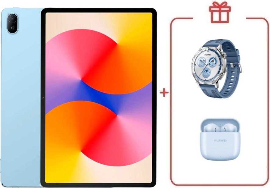 Планшет Huawei MatePad SE AGS6-W09 11 дюйм 8 Гб/128 Гб голубой + подарок