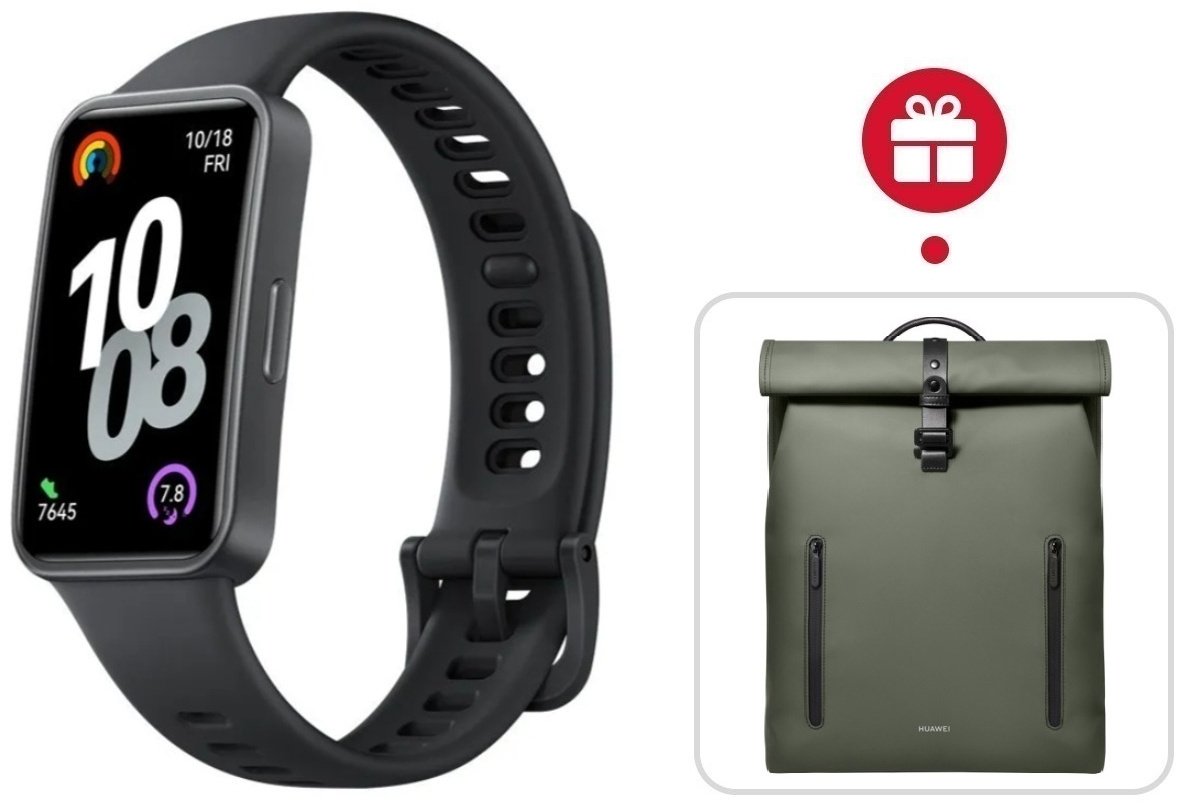 Фитнес-браслет Huawei Band 10 черный + подарок купить,NaN
