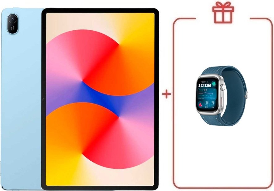 Планшет Huawei MatePad SE AGS6-W09 11 дюйм 8 Гб/128 Гб голубой + подарок купить,NaN