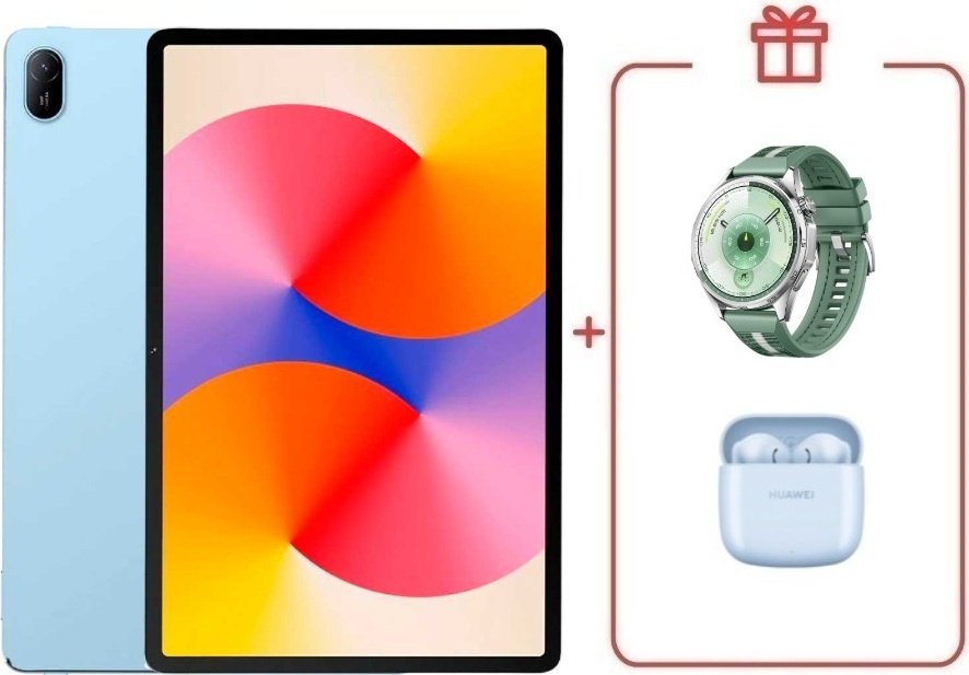 Планшет Huawei MatePad SE AGS6-W09 11 дюйм 8 Гб/128 Гб голубой + подарок