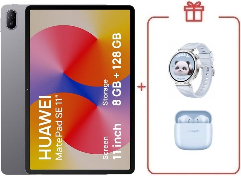 Планшет Huawei MatePad SE AGS6-W09 11 дюйм 8 Гб/128 Гб серый + подарок