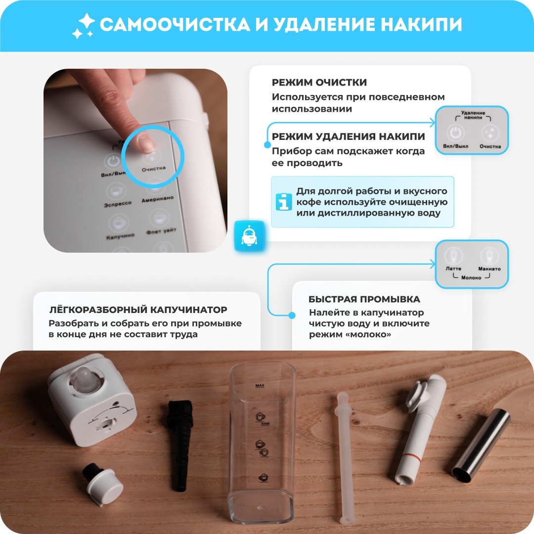 Кофемашина Rawmid RMC-01 белый купить,NaN