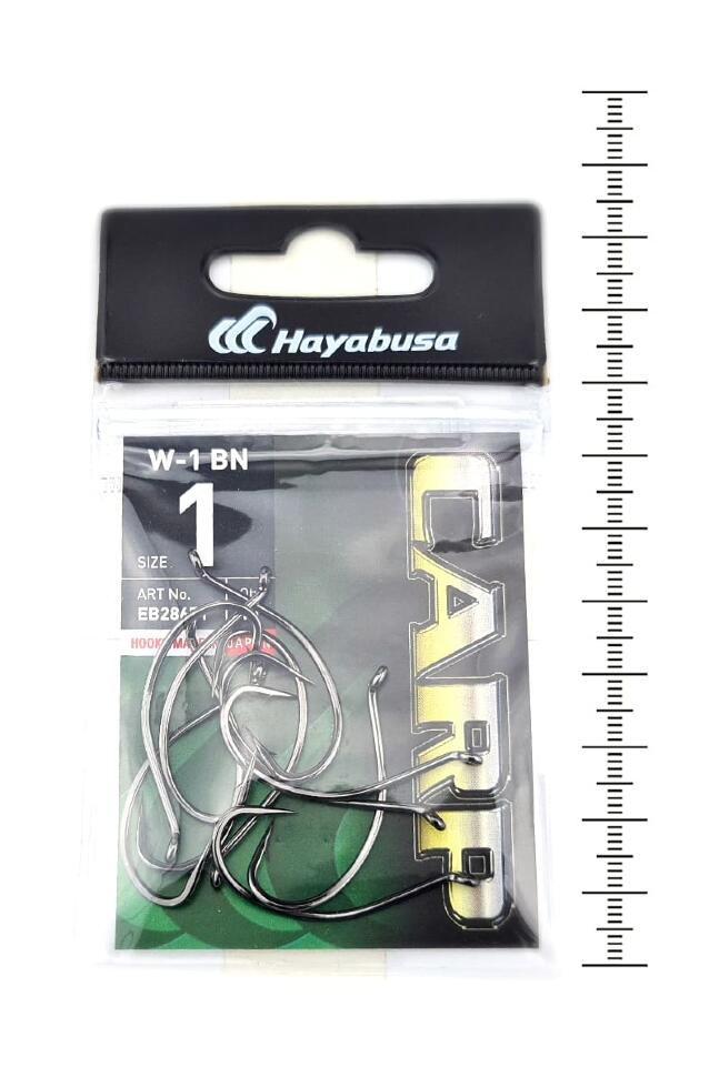 Крючки для рыбалки Hayabusa W-1 BN №1 10шт