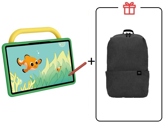 Планшет Huawei MatePad SE Kids Edition 11 дюйм 4 Гб/128 Гб зеленый + подарок