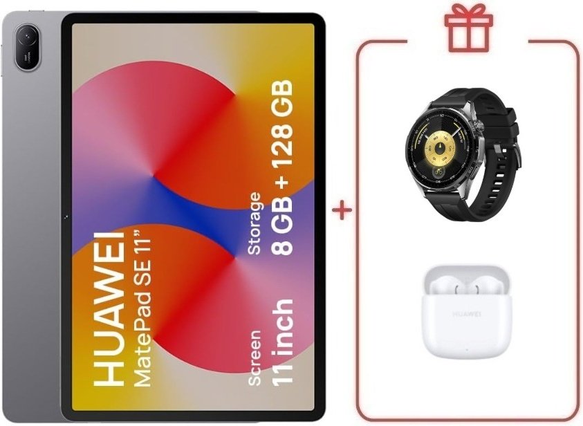 Планшет Huawei MatePad SE AGS6-W09 11 дюйм 8 Гб/128 Гб серый + подарок купить,NaN