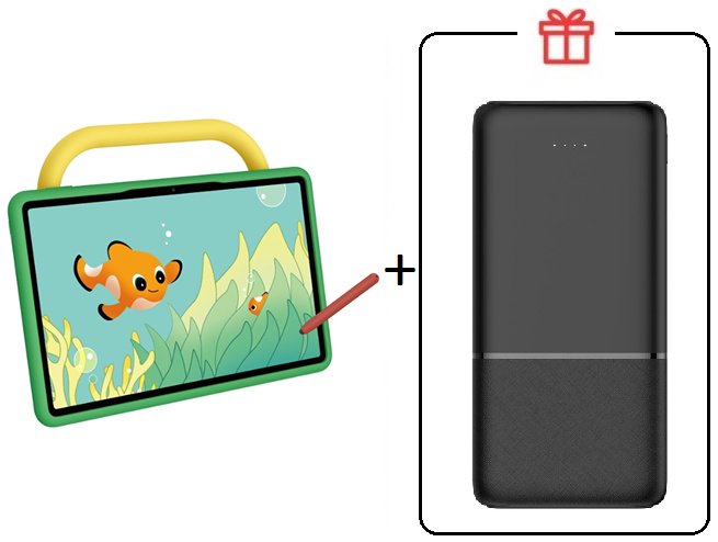 Планшет Huawei MatePad SE Kids Edition AGS6-W09 11 дюйм 4 Гб/128 Гб зеленый + подарок