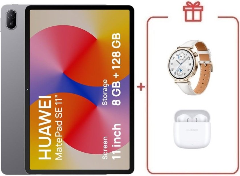Планшет Huawei MatePad SE AGS6-W09 11 дюйм 8 Гб/128 Гб серый + подарок