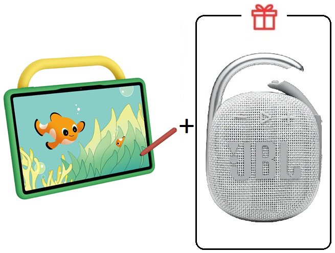 Планшет Huawei MatePad SE Kids Edition AGS6-W09 11 дюйм 4 Гб/128 Гб зеленый + подарок