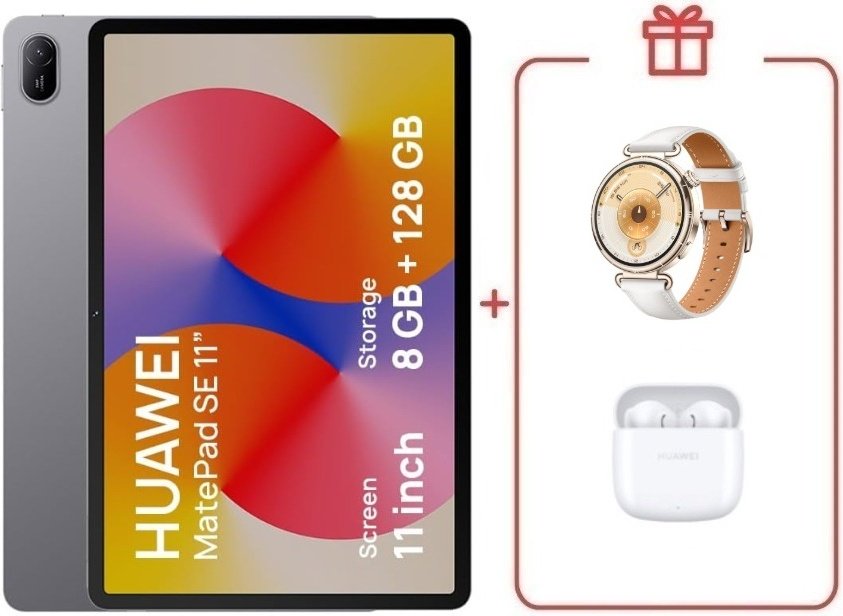 Планшет Huawei MatePad SE AGS6-W09 11 дюйм 8 Гб/128 Гб серый + подарок