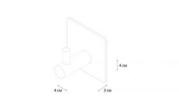 Крючки Fixsen FX-560A черный