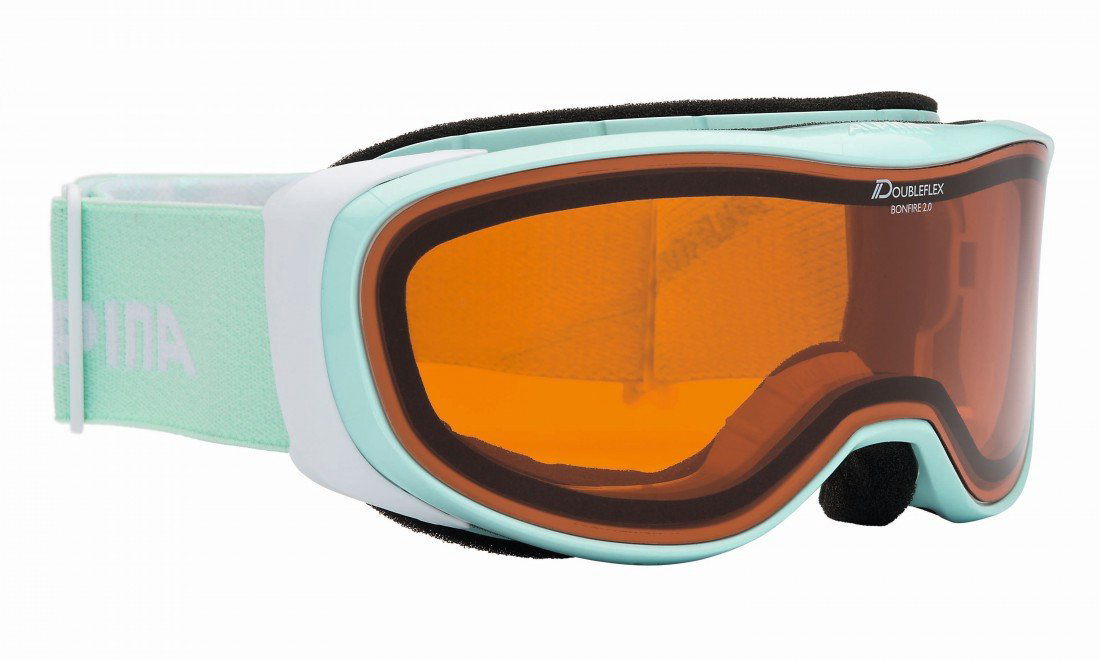 Маска горнолыжная Alpina Bonfire 2.0 DH mint  купить,NaN