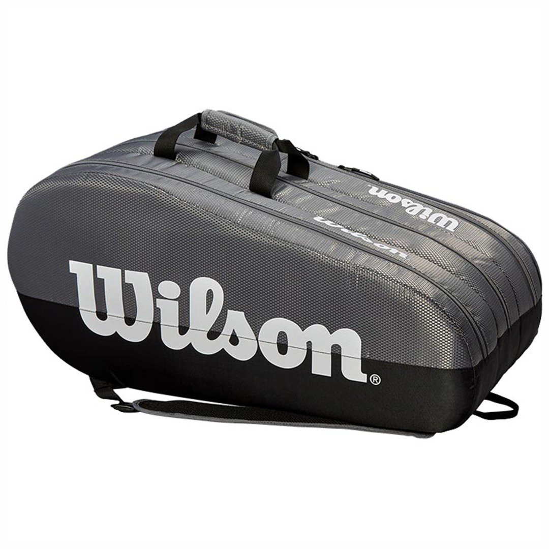 Сумка теннисная Wilson Team 2 Comp серая купить,NaN