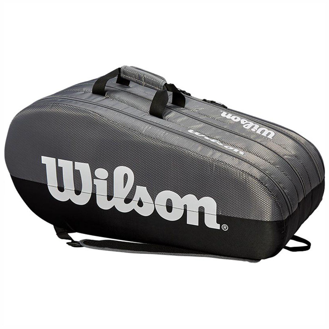 Сумка теннисная Wilson Team 2 Comp серая купить,NaN